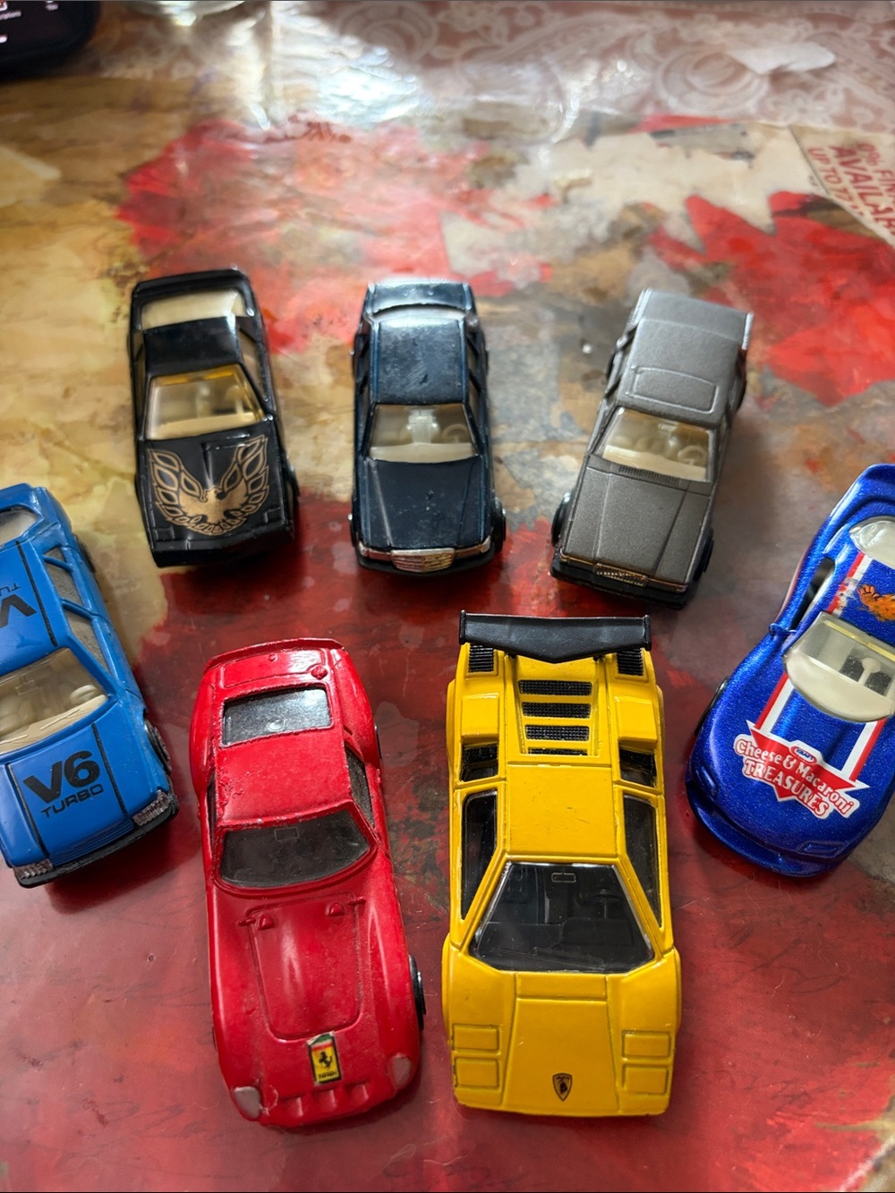 Vintage Die-Cast Yellow Sports Car Toy - Kids Toys or Collection